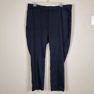 Catherines Black The Universal Dress Pants Size 22